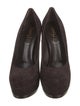 Yves Saint Laurent Rive Gauche Suede Pumps