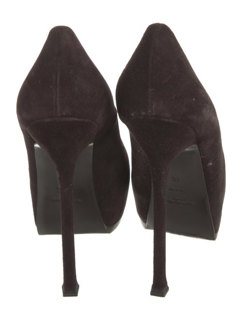 Yves Saint Laurent Rive Gauche Suede Pumps