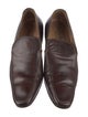Yves Saint Laurent Rive Gauche Leather Loafers