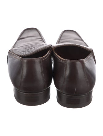 Yves Saint Laurent Rive Gauche Leather Loafers