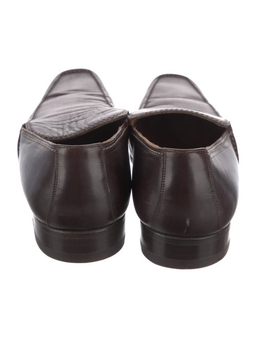 Yves Saint Laurent Rive Gauche Leather Loafers