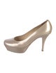 Yves Saint Laurent Rive Gauche Patent Leather Pumps