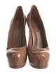Yves Saint Laurent Rive Gauche Patent Leather Pumps