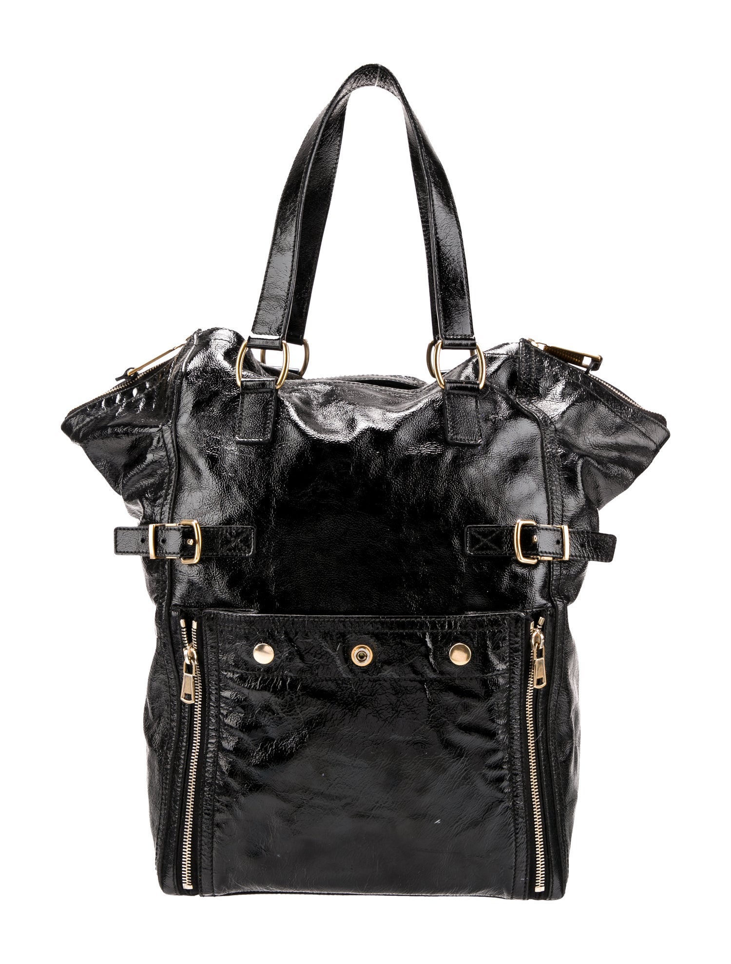 Yves Saint Laurent Rive Gauche Patent Leather Saint Laurent Downtown