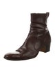 Yves Saint Laurent Rive Gauche Leather Boots