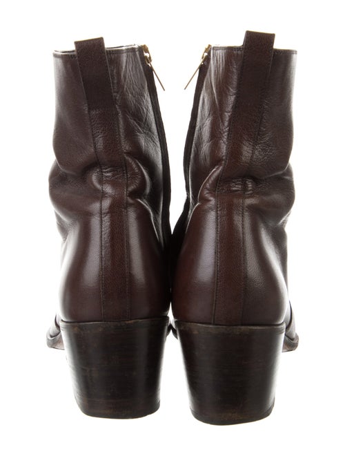 Yves Saint Laurent Rive Gauche Leather Boots