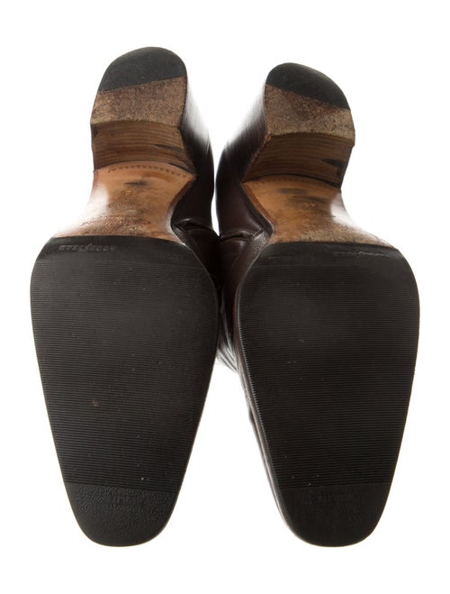 Yves Saint Laurent Rive Gauche Leather Boots