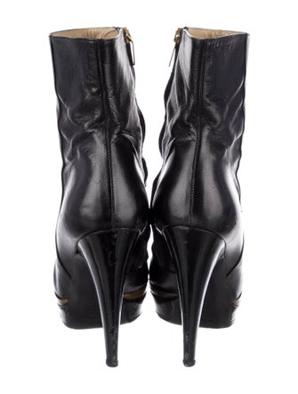 Yves Saint Laurent Rive Gauche Leather Boots