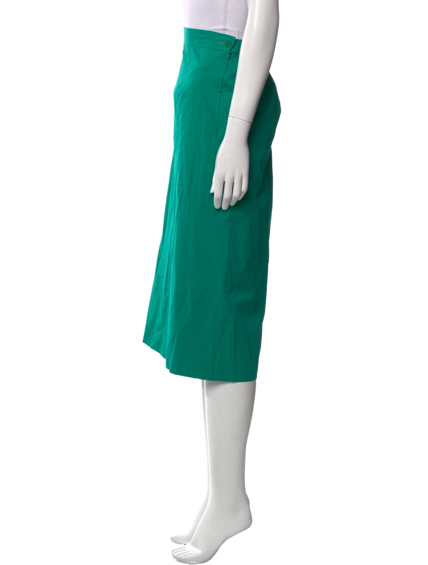 Yves Saint Laurent Rive Gauche Vintage Midi Length Skirt