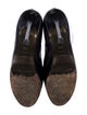 Yves Saint Laurent Rive Gauche Leather Pumps
