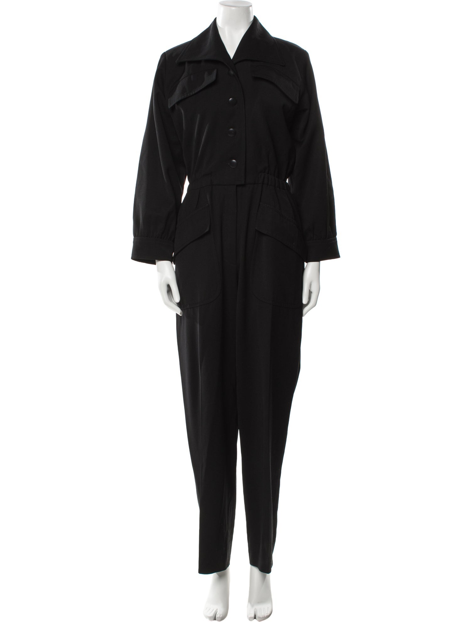Yves Saint Laurent Rive Gauche Vintage 1980's Jumpsuit
