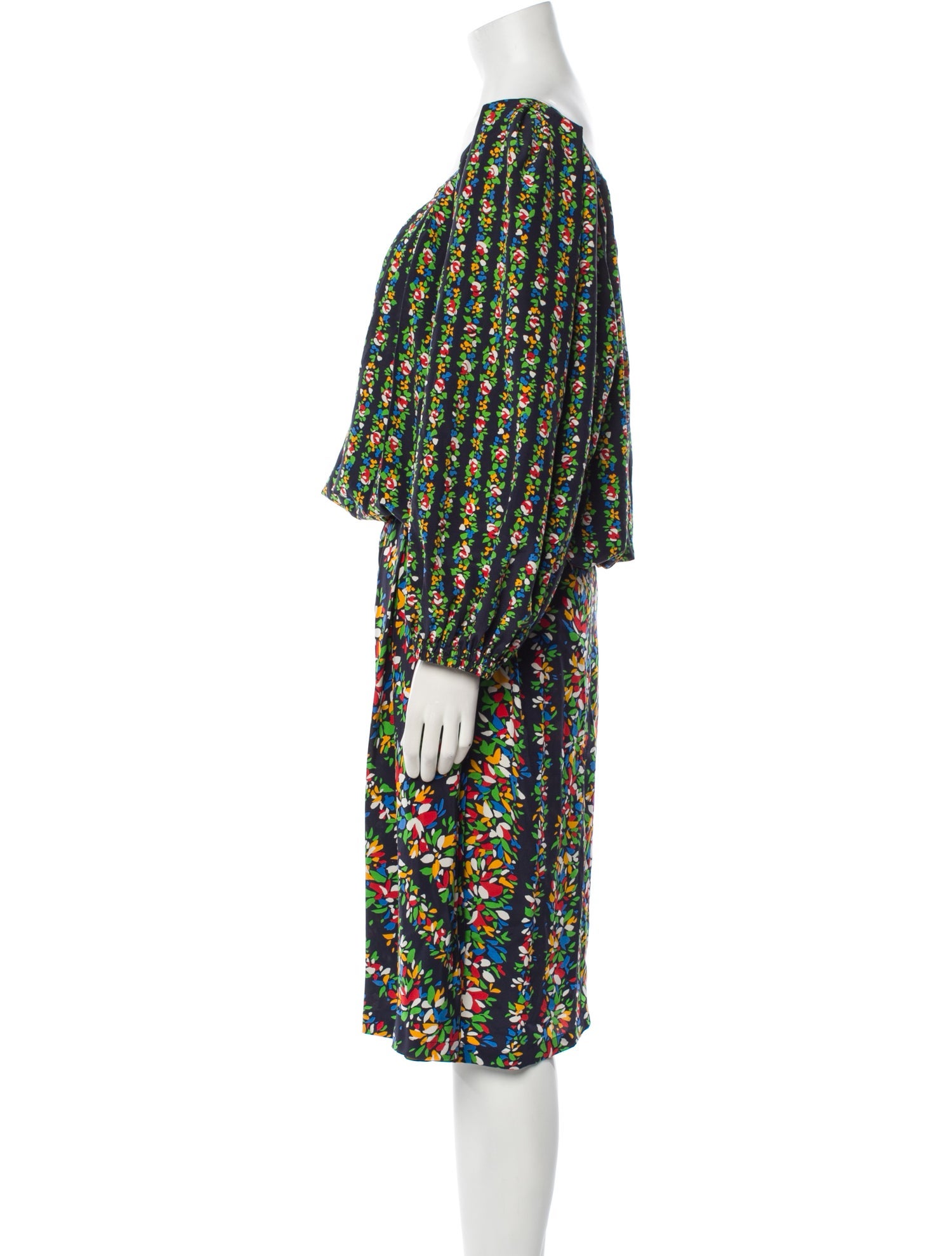 Yves Saint Laurent Rive Gauche Vintage 1990 Skirt Set