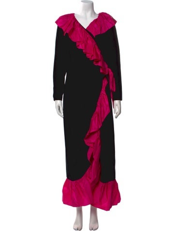 Yves Saint Laurent Rive Gauche Dresses Vintage Long Dress Us8, Fr40 | M