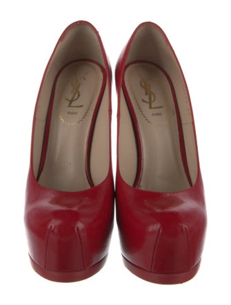 Yves Saint Laurent Rive Gauche Leather Pumps