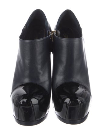 Yves Saint Laurent Rive Gauche Leather Boots