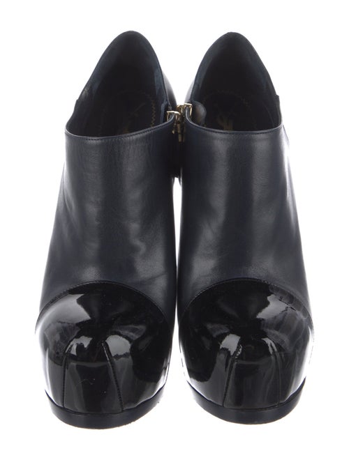 Yves Saint Laurent Rive Gauche Leather Boots