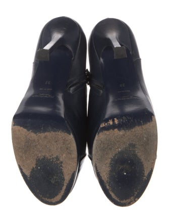 Yves Saint Laurent Rive Gauche Leather Boots