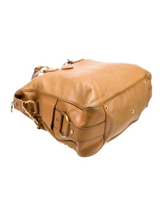 Yves Saint Laurent Rive Gauche Leather Top Handle Bag