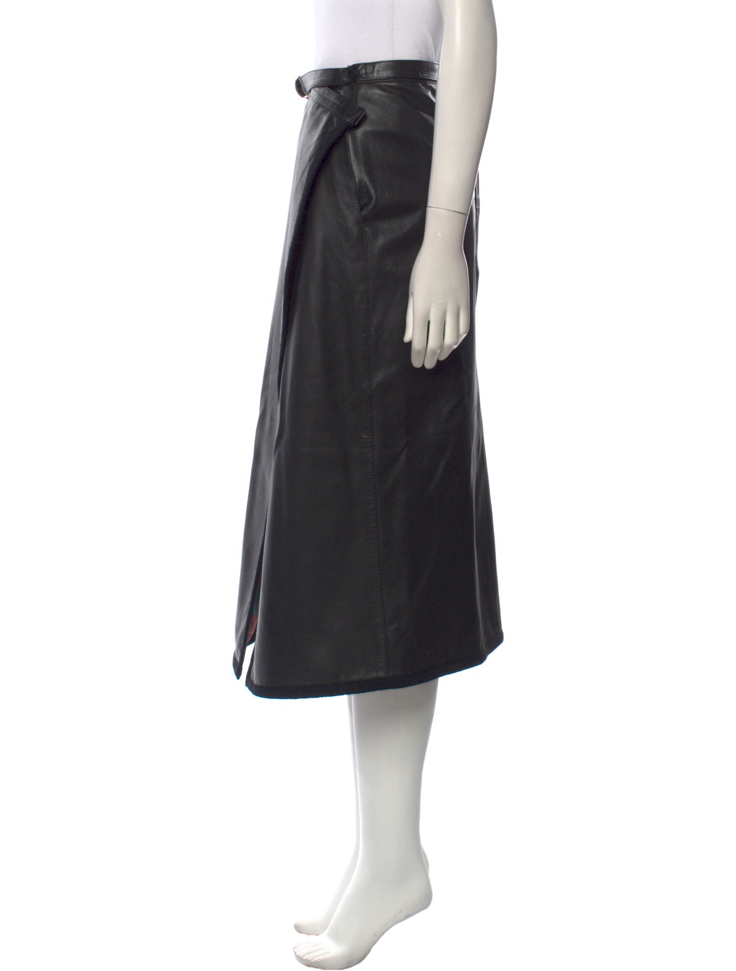Yves Saint Laurent Rive Gauche Vintage Midi Length Skirt