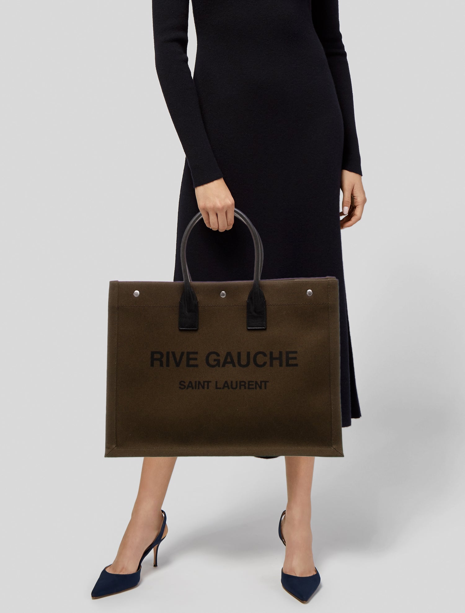 Saint Laurent Canvas Tote 2022