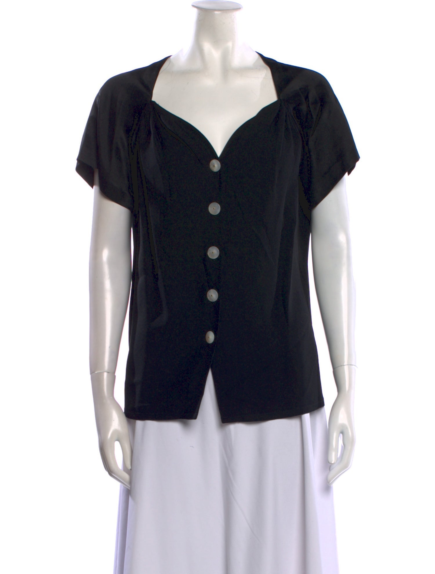 Yves Saint Laurent Rive Gauche Vintage 1992 Blouse