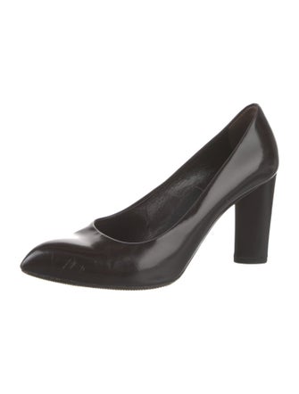 Yves Saint Laurent Rive Gauche Leather Pumps