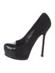 Yves Saint Laurent Rive Gauche Suede Pumps