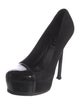 Yves Saint Laurent Rive Gauche Suede Pumps