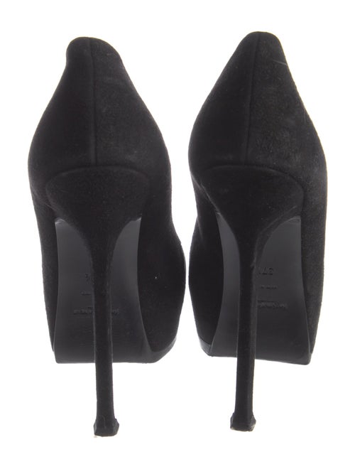 Yves Saint Laurent Rive Gauche Suede Pumps