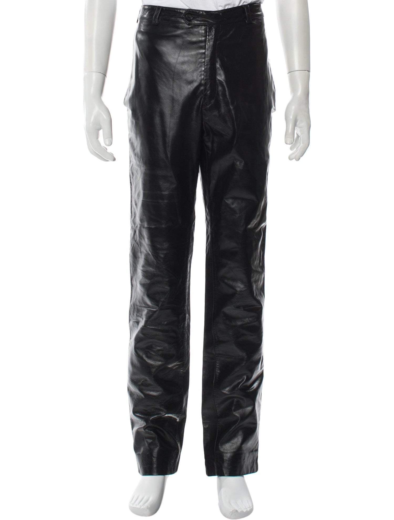 Yves Saint Laurent Rive Gauche Vintage Moto Pants
