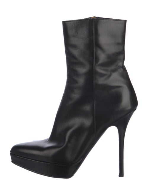 Yves Saint Laurent Rive Gauche Leather Boots