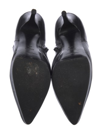 Yves Saint Laurent Rive Gauche Leather Boots