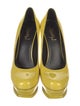 Yves Saint Laurent Rive Gauche Patent Leather Pumps