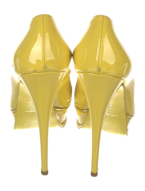 Yves Saint Laurent Rive Gauche Patent Leather Pumps