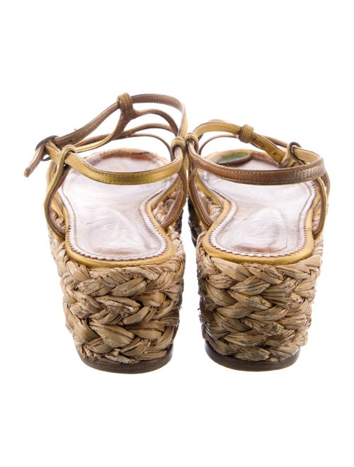 Yves Saint Laurent Rive Gauche Satin Espadrilles