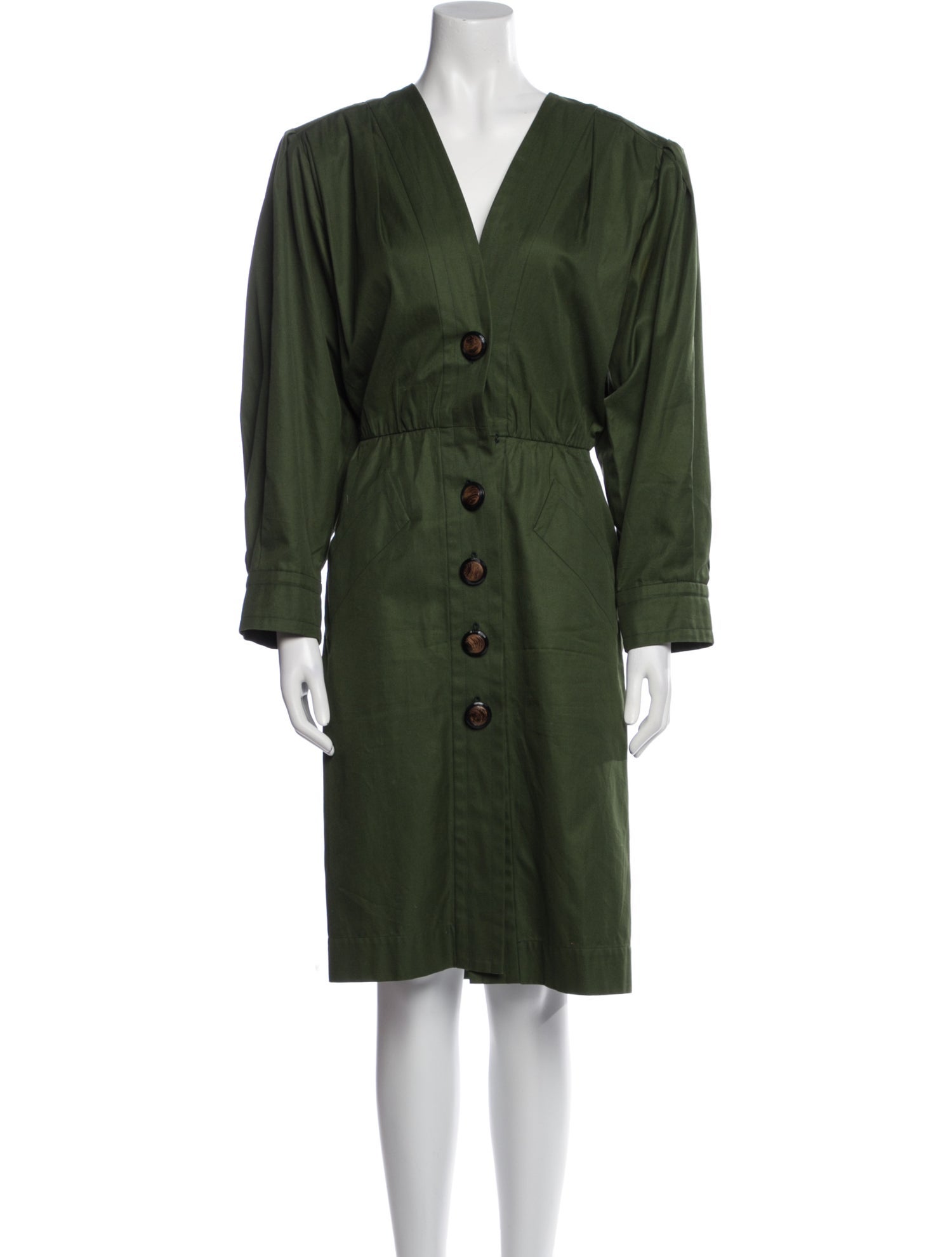 Yves Saint Laurent Rive Gauche Vintage Midi Length Dress