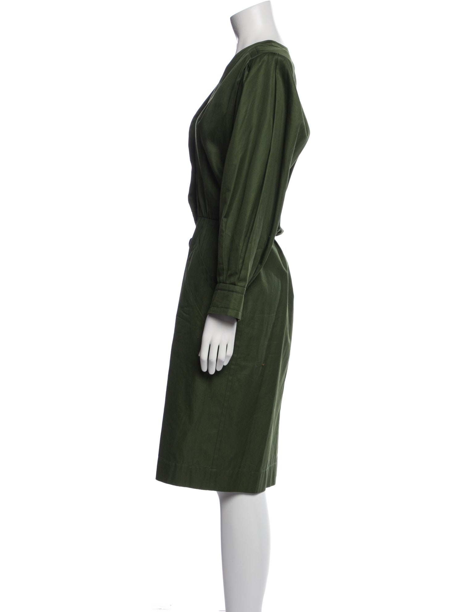 Yves Saint Laurent Rive Gauche Vintage Midi Length Dress