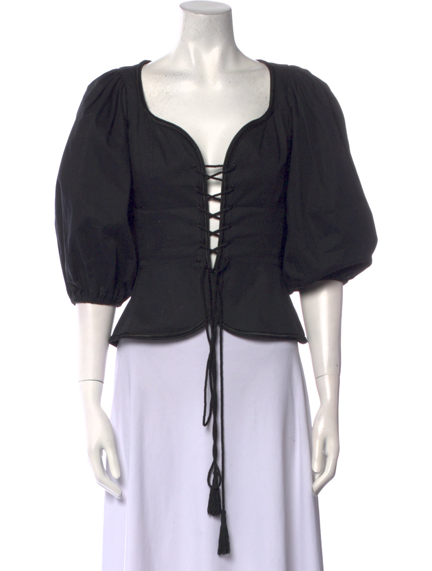 Yves Saint Laurent Rive Gauche Vintage 1977 Crop Top