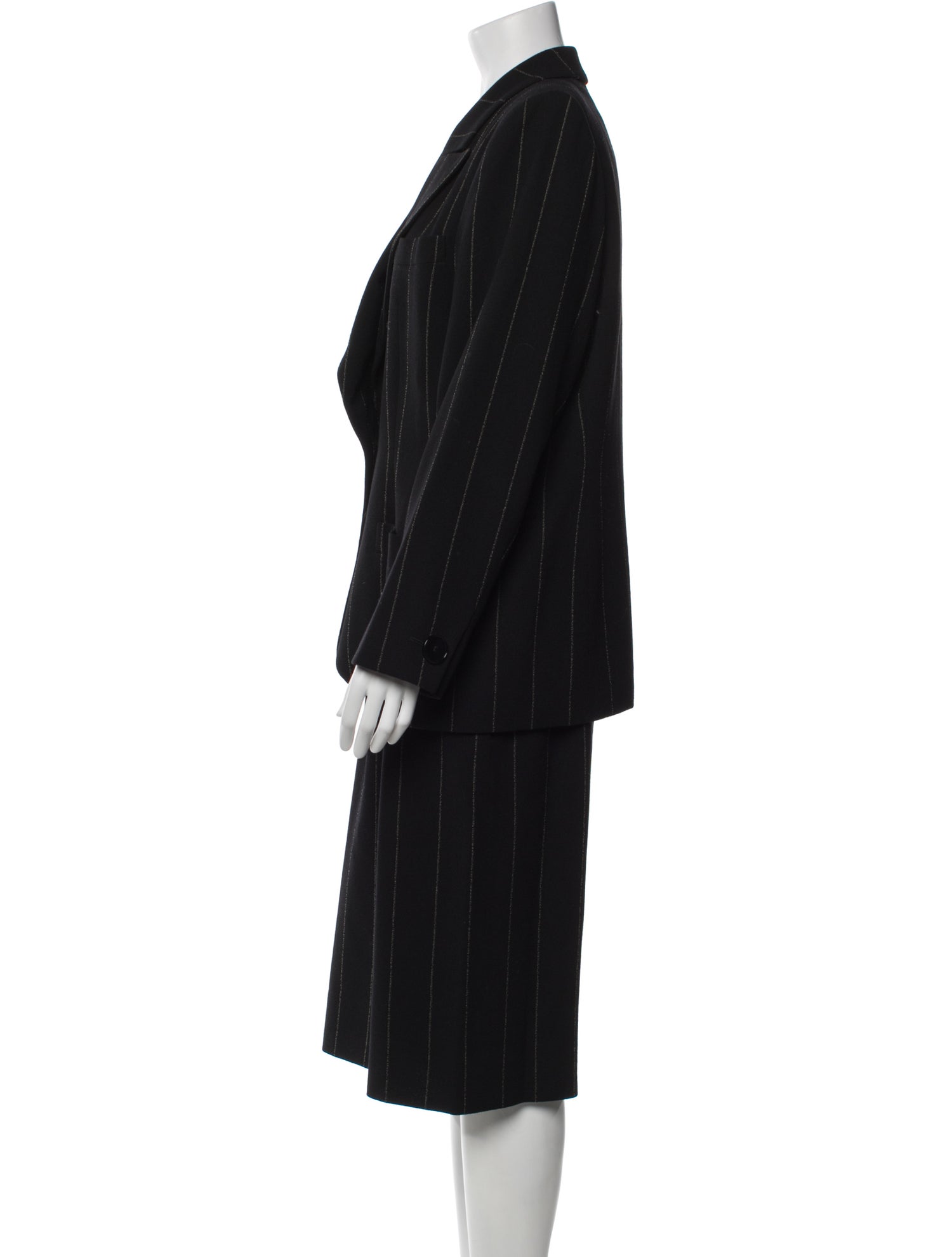 Yves Saint Laurent Rive Gauche Vintage 1997 Skirt Suit