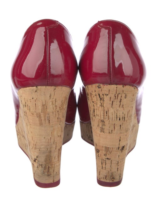 Yves Saint Laurent Rive Gauche Patent Leather Pumps