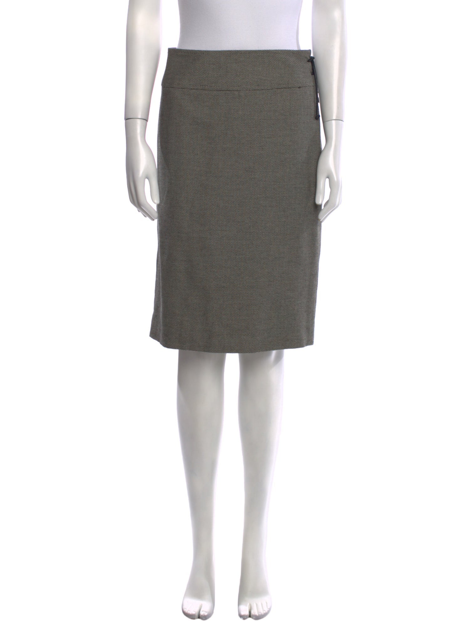 Yves Saint Laurent Rive Gauche Vintage Knee-Length Skirt