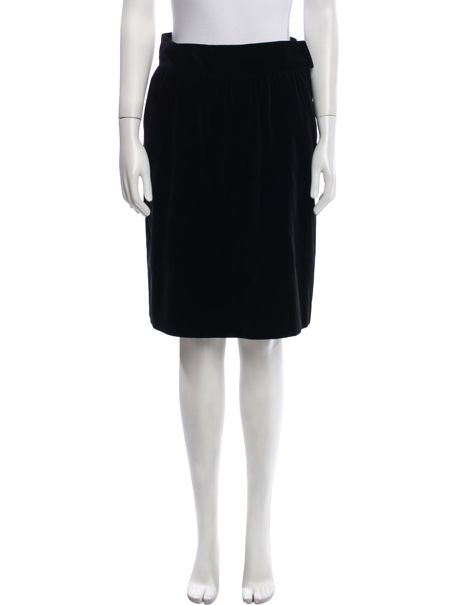 Yves Saint Laurent Rive Gauche Vintage Knee-Length Skirt