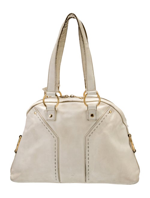 Yves Saint Laurent Rive Gauche Leather Top Handle Bag Small