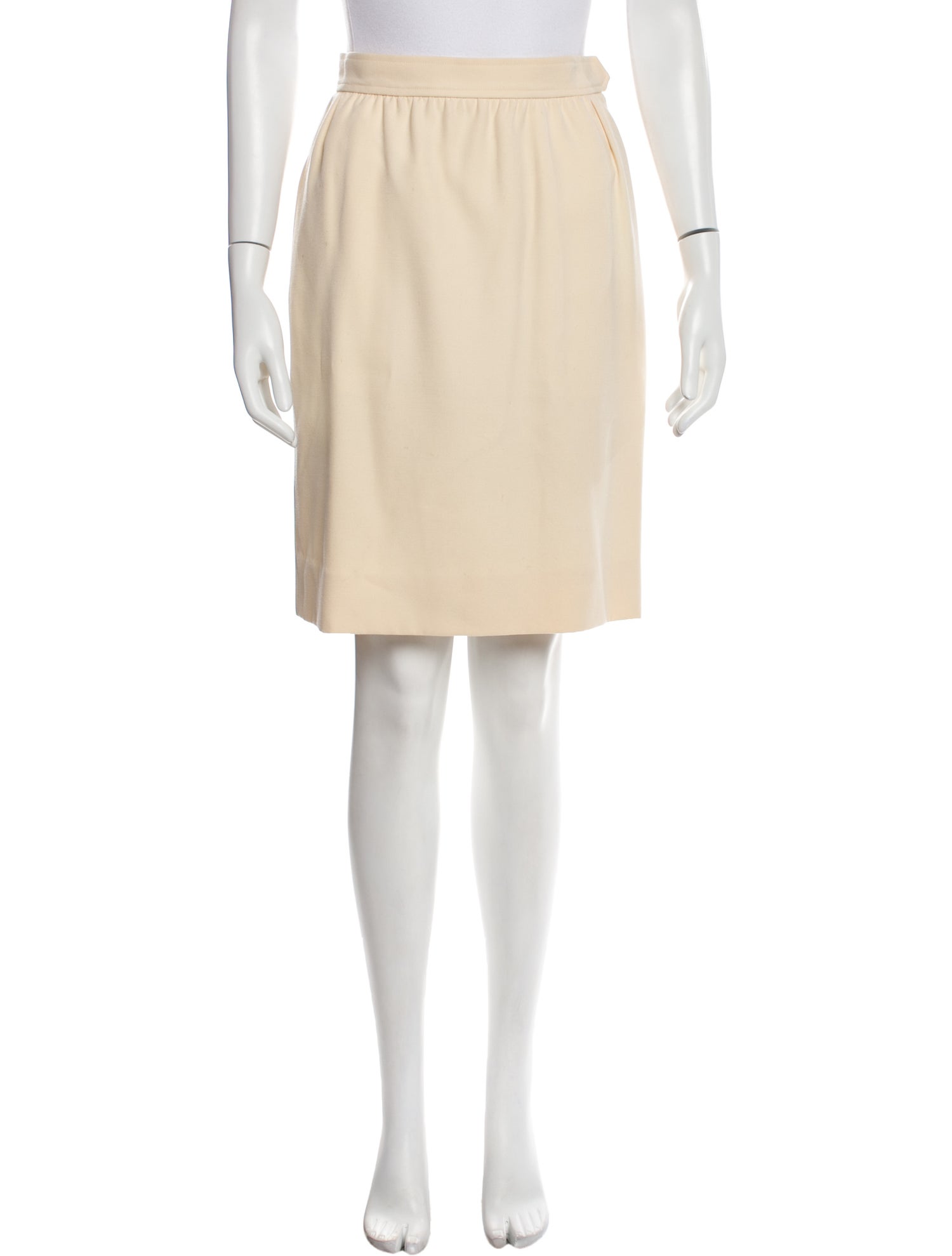 Yves Saint Laurent Rive Gauche Vintage Knee-Length Skirt