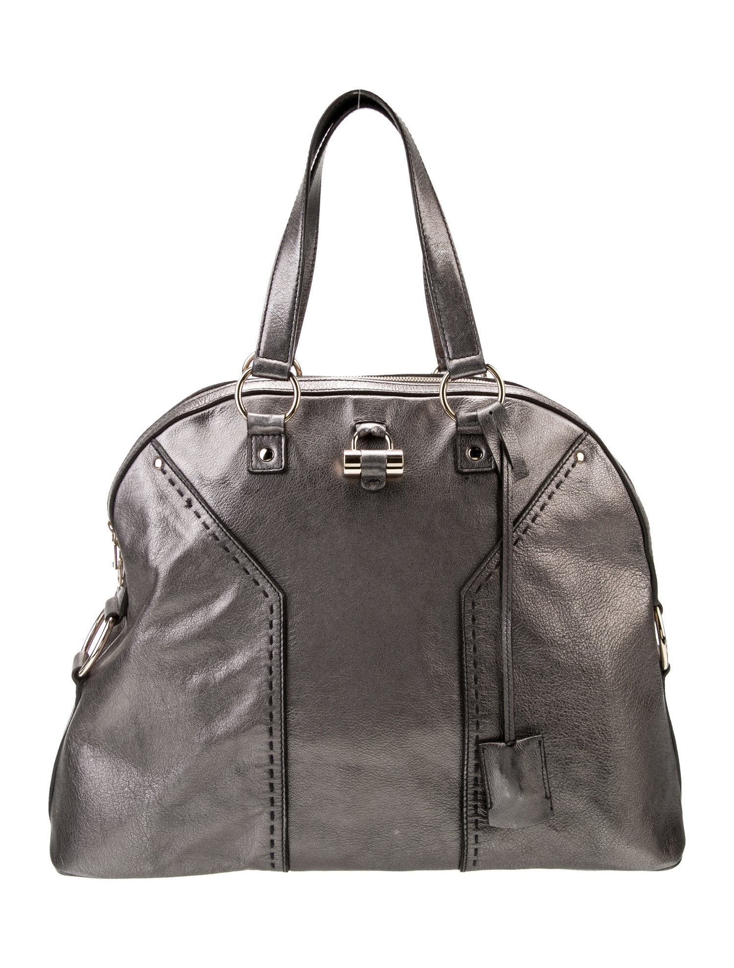 Yves Saint Laurent Rive Gauche Leather Tote