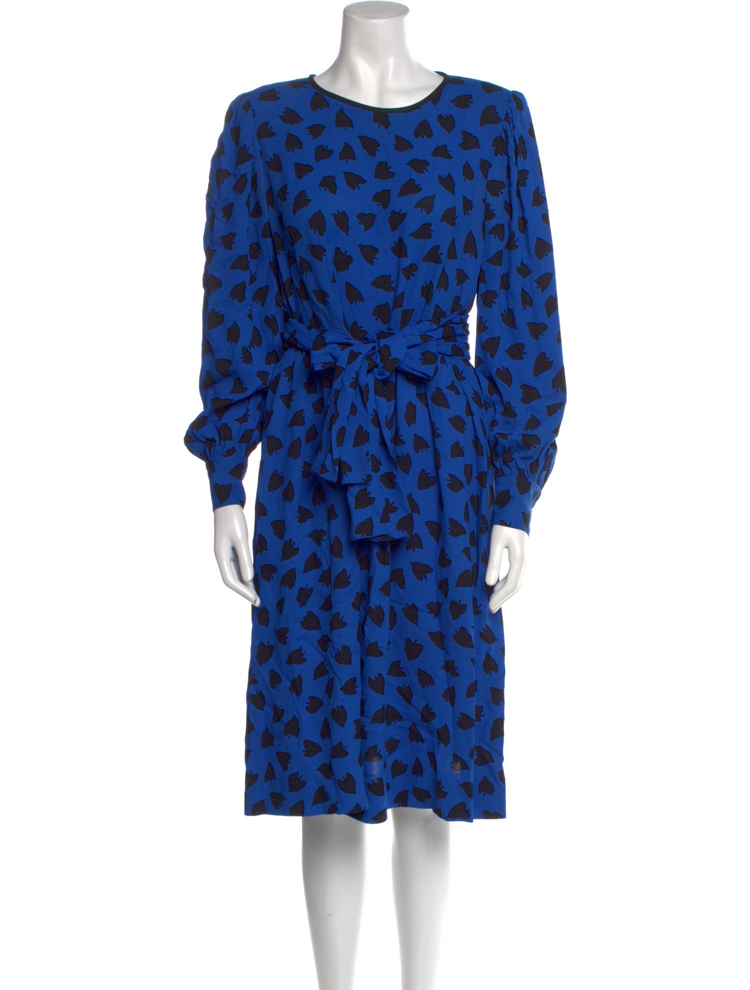 Yves Saint Laurent Rive Gauche Vintage Midi Length Dress