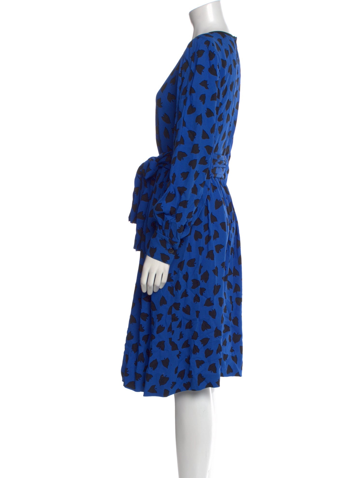 Yves Saint Laurent Rive Gauche Vintage Midi Length Dress