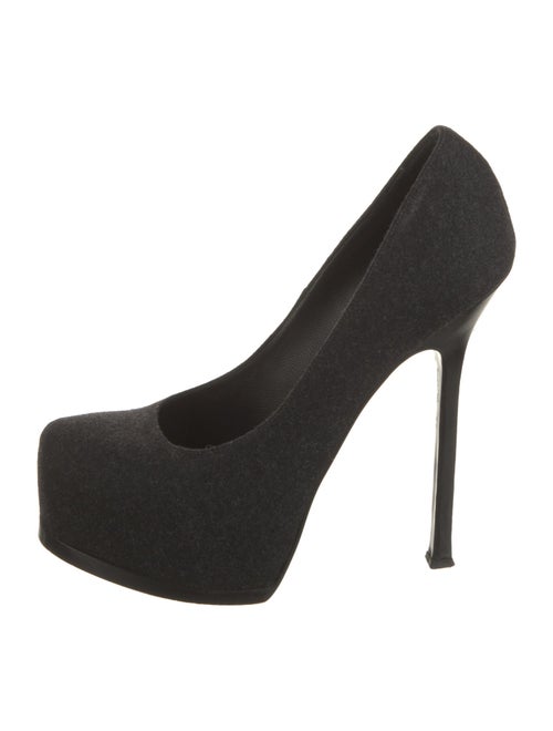 Yves Saint Laurent Rive Gauche Wool Pumps