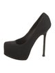 Yves Saint Laurent Rive Gauche Wool Pumps
