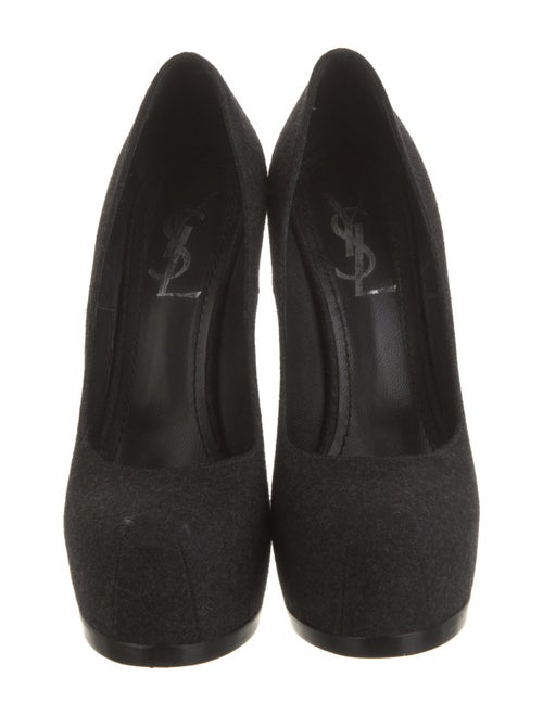 Yves Saint Laurent Rive Gauche Wool Pumps